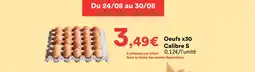 Oeufs calibre s