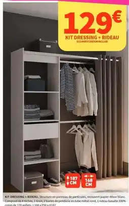 Kit dressing + rideau