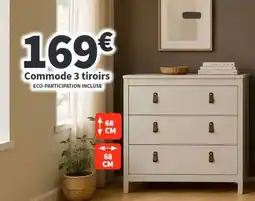 Commode 3 tiroirs