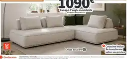 Conforama Canapé d'angle modulable