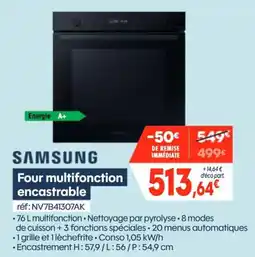 SAMSUNG Four multifonction encastrable