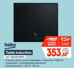 beko Table induction