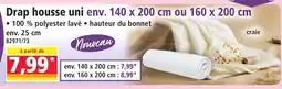 Drap housse uni