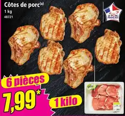 Le Porc Français Côtes de porc