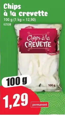 Chips à la crevette