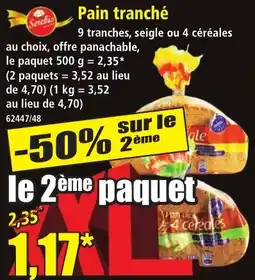 Serebis Pain tranché