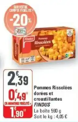 FINDUS Pommes Rissolées