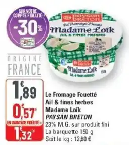 Madame Loik Le Fromage Fouetté