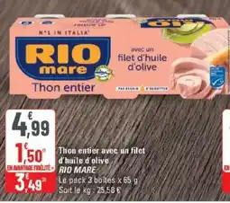 RIO MARE Thon entier
