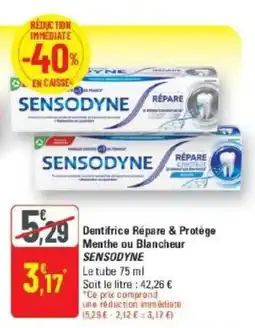 SENSODYNE Dentifrice Répare & Protège