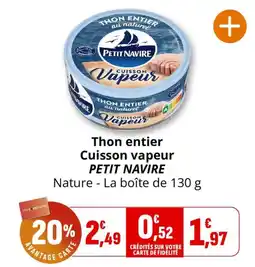 PETIT NAVIRE Thon entier