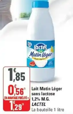 Lactel Lait Matin Léger