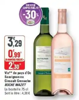 ROCHE MAZET Sauvignon