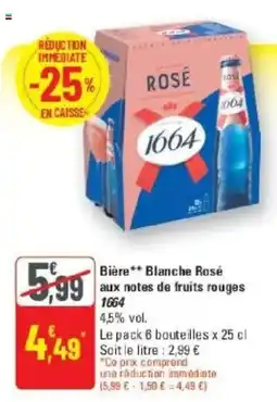 1664 Bière Blanche Rosé