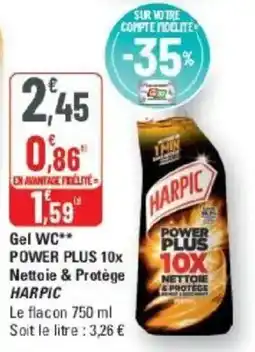 Harpic Gel WC Power Plus 10x