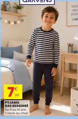 Pyjama bas resserré
