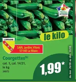 Courgettes