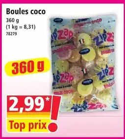 Boules coco