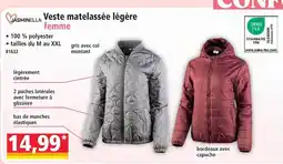 Jasminella veste matelassée légère femme