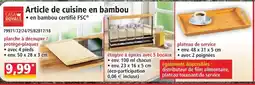 Casa royal article de cuisine en bambou