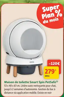 Petsafe maison de toilette smart spin