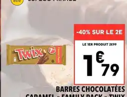 Twix - barres chocolatées