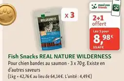 Real nature - fish snacks wilderness