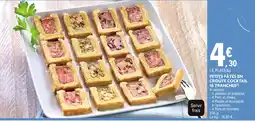 Le Plateau Petits Pâtés en Crôute Cocktail