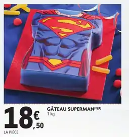 Gâteau Superman