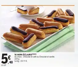 Mini Éclairs