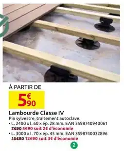 Lambourde Classe IV