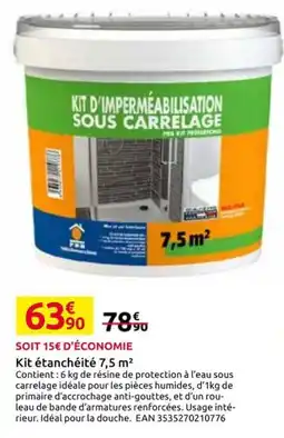 PBB Kit d'imperméabilisation sous carrelage