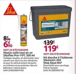 Sika Mastic-colle tout en un