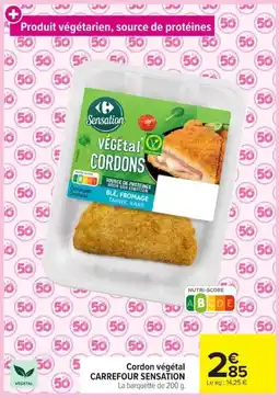 CARREFOUR SENSATION Cordon végétal