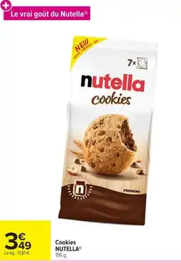 Nutella Cookies