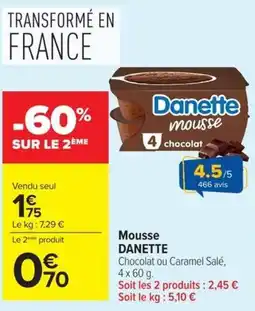 Danette mousse