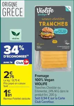 Violife Fromage
