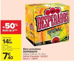 DESPerados Bière aromatisée