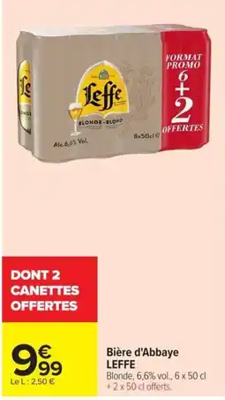 LEFFE Bière d'Abbaye