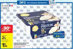 Carrefour Sensation Spécialité laitière High Protein