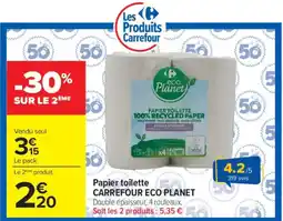 Carrefour Eco Planet Papier toilette