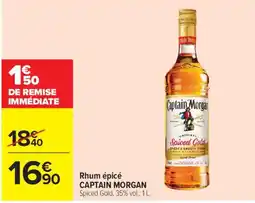 CAPTAIN MORGAN Rhum épice