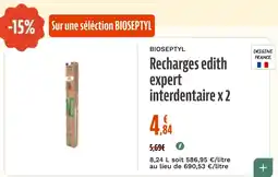 BIOSEPTYL Recharges edith expert interdentaire
