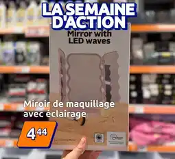 Shell - miroir de maquillage avec éclairage