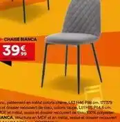 Chêne - chaise bianca