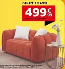 Canapé 2 places