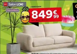 Loki - canapé s placas
