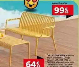 Canape jardin
