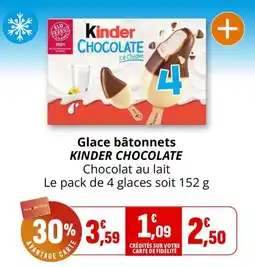 Kinder Glace bâtonnets