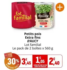 D'AUCY Petits pois
